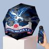 Crystal Palace Football Pattern Printed Mini 5 Folds 8 Ribs Compact Umbrella Windproof Waterproof Lightweight Portable Folding