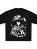 Unisexs Cotton Blend TShirt with Graphic Print Casual Wear