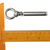 1/5Pcs Stainless Steel Ring Lifting Fastener M6x70mm Ceiling Hook  Concrete Brick Wall