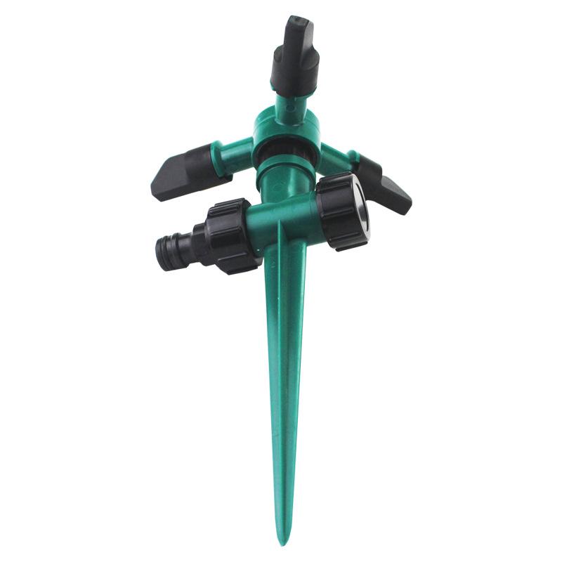 Ground-Mounted 360° Rotating Sprinkler for Lawn, Roof Cooling & Garden Irrigation
