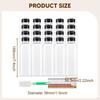 20 Pieces Empty Juice Bottles Bulk Clear Water Multifunctional Portable Drink Containers for