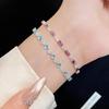 Sternen-Kette Zirkon Rhombus-Verschluss Armband - Eleganter und vielseitiger Schmuck für Frauen