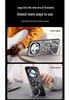 Honor Magic 8 Ultra-Thin Magnetic Phone Case with Ice Aluminum Heat Dissipation - Suitable for Men and Women