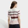 Fila Funky Striped Knit Sweater Women Tops F11W431413FIV