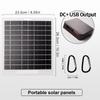 Flexible Solar USB Charger: 5V 2W-10W for Mobile Phones & Fans