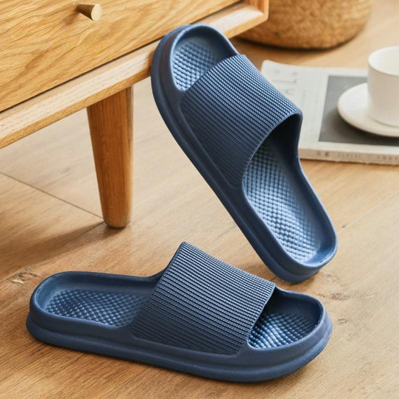 Slippers Couple Slippers Men And Women Slippers Summer Sandals And Slippers Fashion Casual Thick Bottom Beach Bathroom Slippers