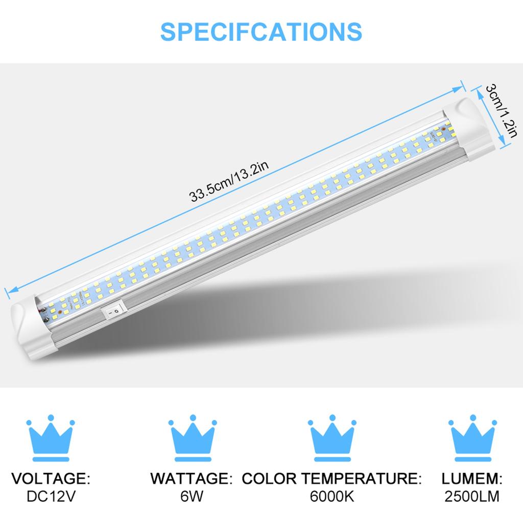 FBA DC12V Car LED Interior Lights,RV Lights (two Piece)