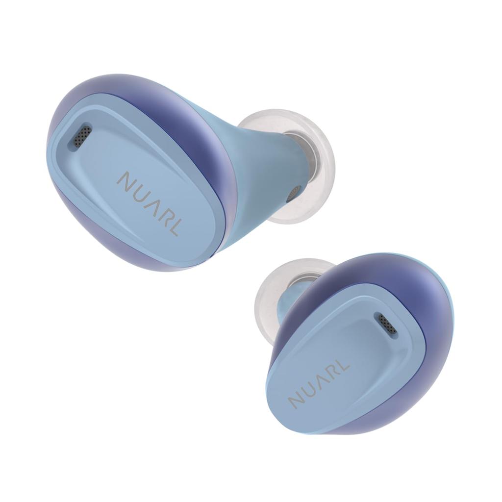 2025 Gold NUARL N6 Lite Completely Wireless Earphones Noise Canceling Low Latency Gaming Mode External Sound Capture Bluetooth IPX4 Waterproof with