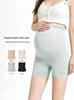 High Waist Plus Size Maternity Leggings with Antibacterial 2-in-1 Safety Shorts - Comfortable, Supportive & Highly Elastic for Belly Support