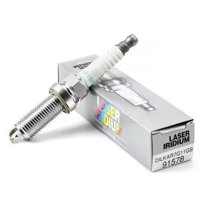 

4/6 шт. Двойная иридиевая свеча зажигания 91578 DILKAR7G11GS для Honda Accord CR-V Civic K24W K24W9 Acura ILX TLX 2.0L 2.4L 12290-5A2-A01 4pcs