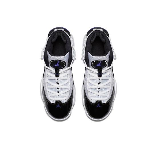 Air Jordan 6 Rings GS White Black 323419-104