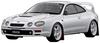 Ignition Model Scale Toyota Celica Finished IG3681 TK.Company 1/18 GT-FOUR (ST205) White, Product,