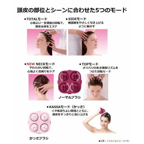 Panasonic scalp beauty salon touch type pink EH-HE9A-P