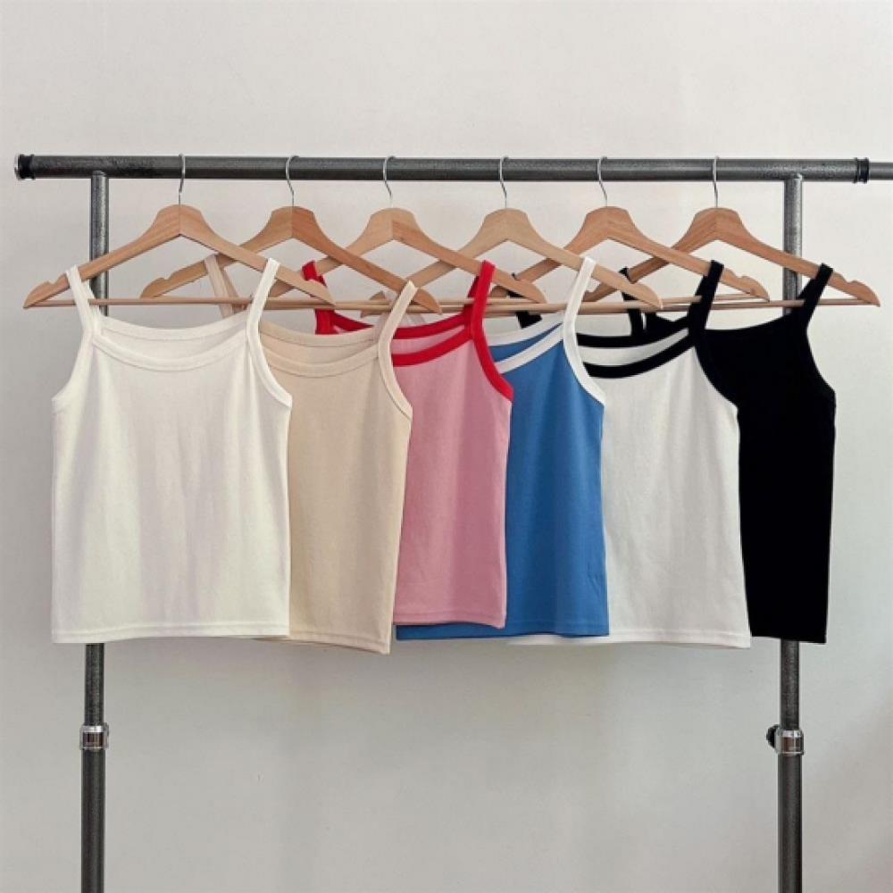 New ArriValS Open Run Women S Summer Crop Tee V Neck Color Block SleeVeleSS
