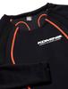 Komine Cool Compression Undershirt for Motorcycles M For Black/Orange JKL-122 Summer/Autumn