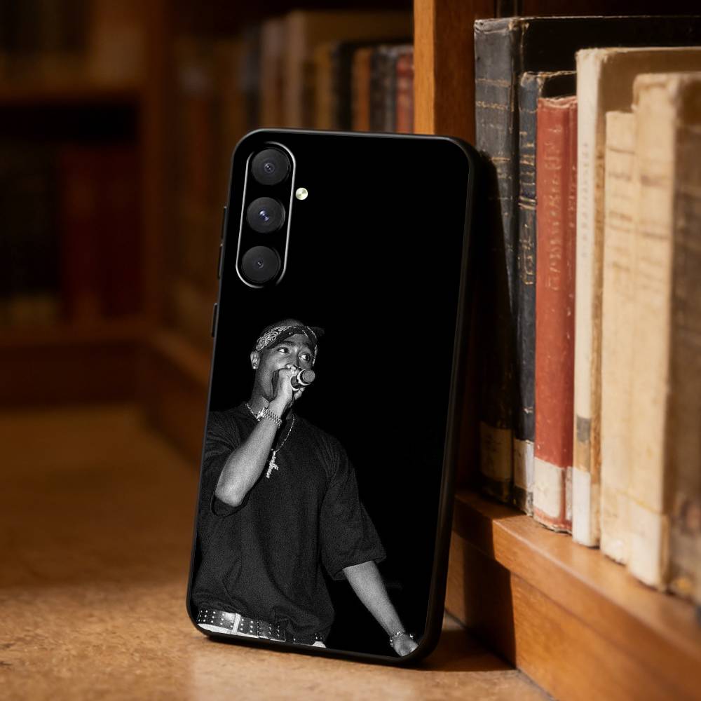 T-Tupac S-Shakur Phone Case For Samsung S26,S25,S24,S23,S22,S21,Ultra,Plus,FE Black Soft Cover