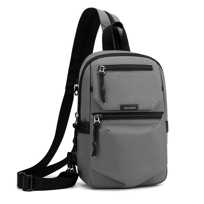 

Fashion Men s Waist Packs Chest Bag Nylon Crossbody Bags For Men Muti Purpose Men Bag Backpacks Male Chest Pack Sac 21cmX30cmX8cm