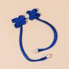 Botões de Tassel de Pérola Tecidos à Mão Estilo Chinês Fivela de Cheongsam Acabamento com Contas Fixador Para Orelha de Coelho Cauda Longa Botões Decorativos