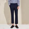 YOUNGOR Men's Smooth Draping Suit Trousers