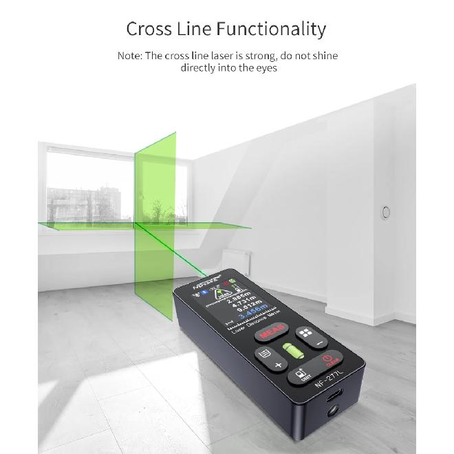 NOYAFA NF-277 Range finder Green Light Laser Distance Meter Professional Laser Meter with Laser Rangefinders tools