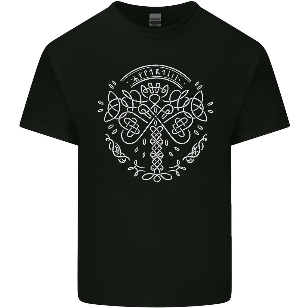 Viking Yggdrasil Tree Norse Mythology Thor Unisexs Light Cotton TShirt