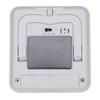 24H Alarm Clock White Countdown Timer Versatile Reminder Device  for Baking