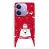 Christmas Phone Cases for OPPO A3 A3x 4G 5G Case Transparent Snowman Soft Santa Claus Silicone Back For A3 A3x TPU Clear Cases