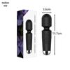 Knight Multifrequency Vibrator: Strong AV Wand for Clitoral Teasing and Massage Stick Sex Toy for Women