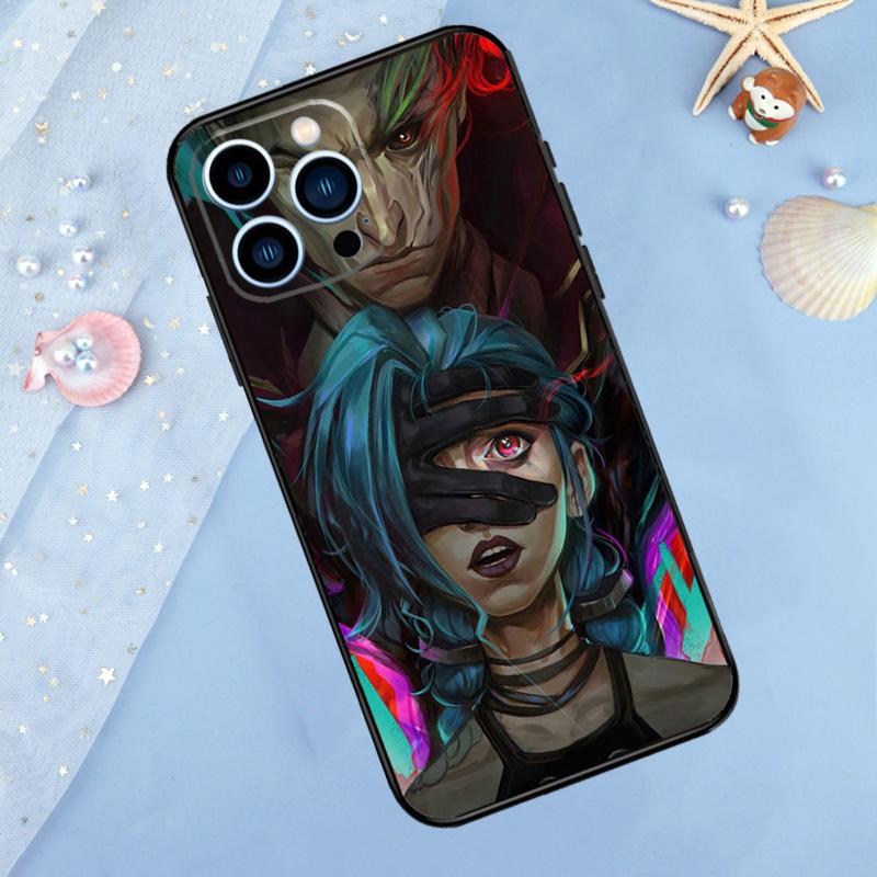 Arcane Phone Case For iPhone 15 16 Pro Max 13 11 12 14 Pro Max XR XS X 7 8 Plus 12 13 Mini Cover