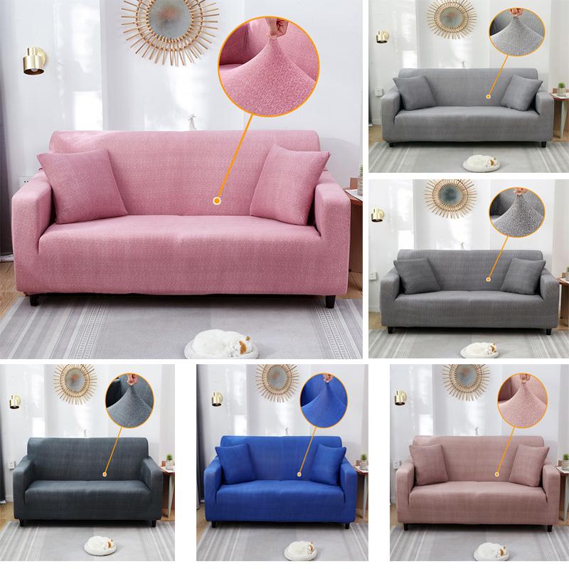 Sofa 1234 Seater Cover L Shape Universal Slipcover Elastic Cover Cushion