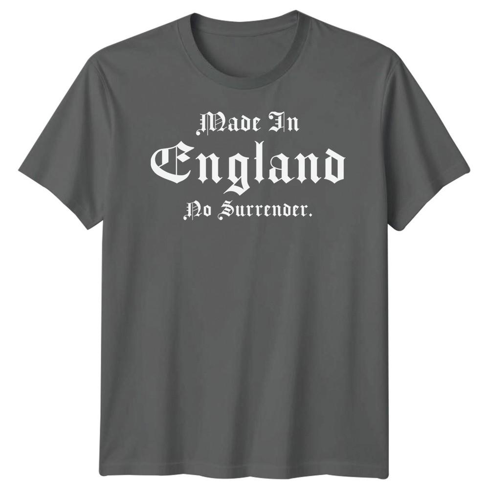 Made In England No Surrender English Countries Unisexs Unisexs Graphic Tee