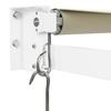 Retractable Cream Awnings 3x2.5 m Fabric and Aluminum