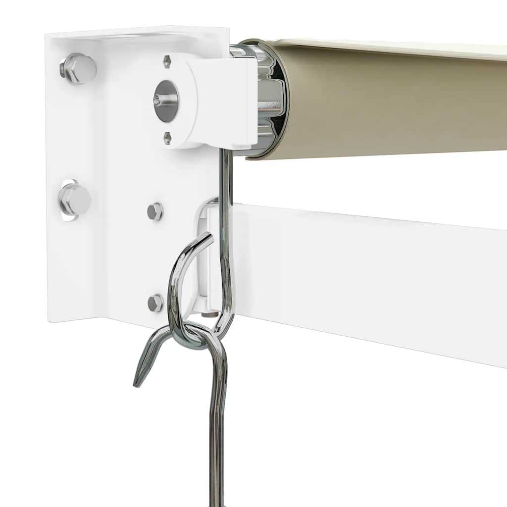 Retractable Cream Awnings 3x2.5 m Fabric and Aluminum