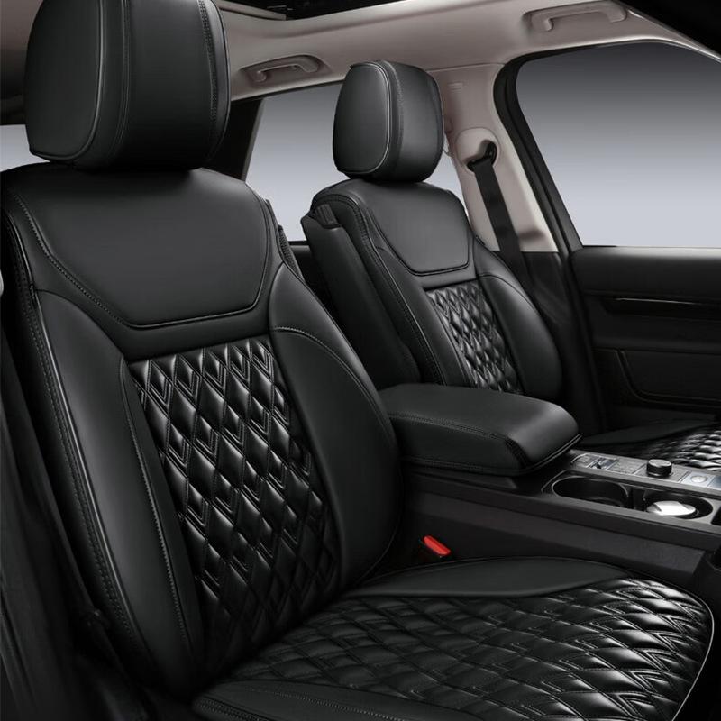 Toyota Land Cruiser All-Season Leather Seat Covers & Cushions Set