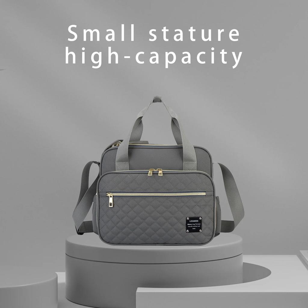 Geantă pentru scutece de tip nou, impermeabilă, de capacitate mare, geantă de călătorie, multifuncțională, pentru maternitate, pentru cărucior pentru bebeluși