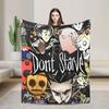 Don't Starve Survivalspiel Samtdecke Modische Decken Monster für Teppichstück Gestrickte Modische Decke Büro Leicht Atmungsaktiv