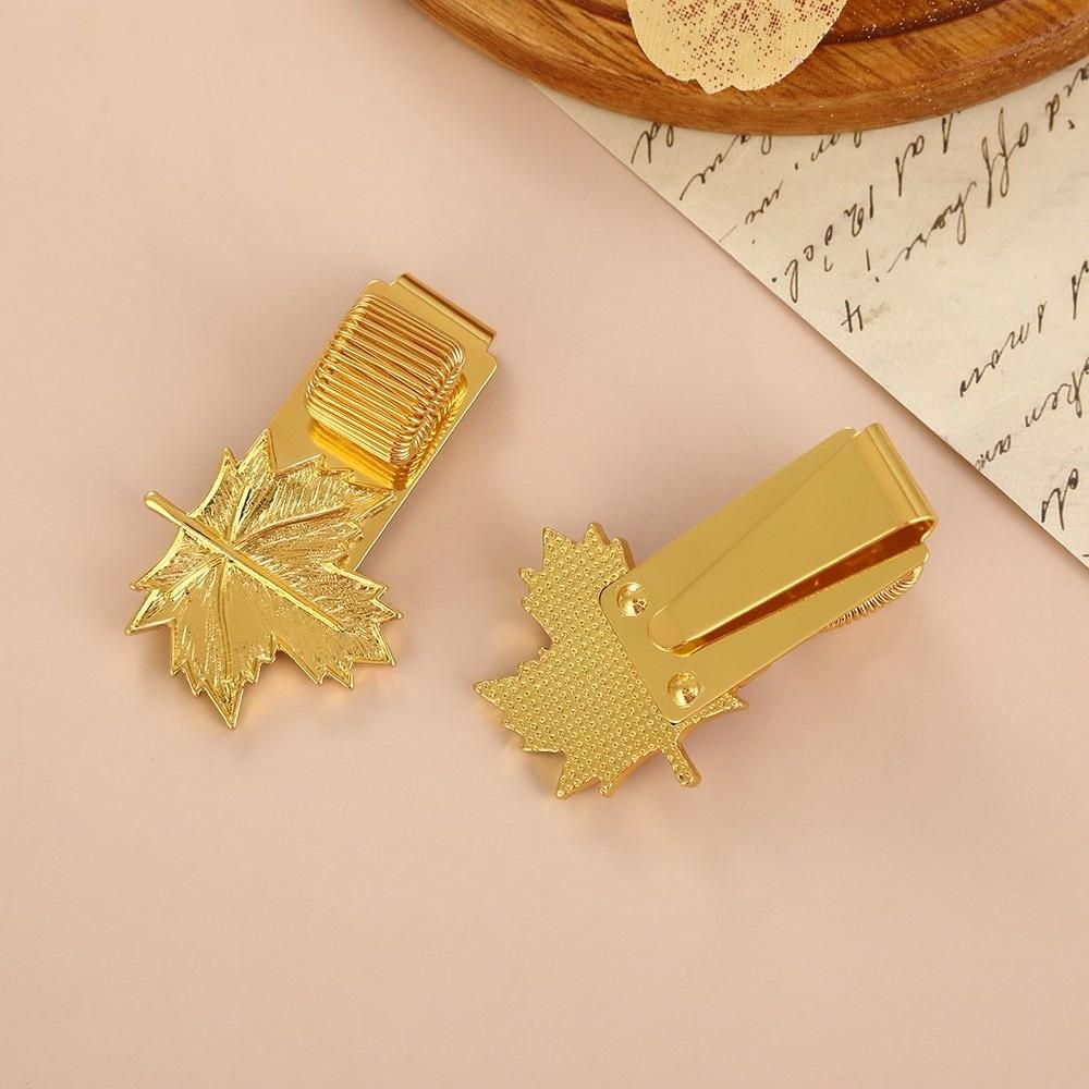 Metal Spring Pen Clips Bookmark Pen Loop Holder Cute Pencil Holder Stationery Supplies