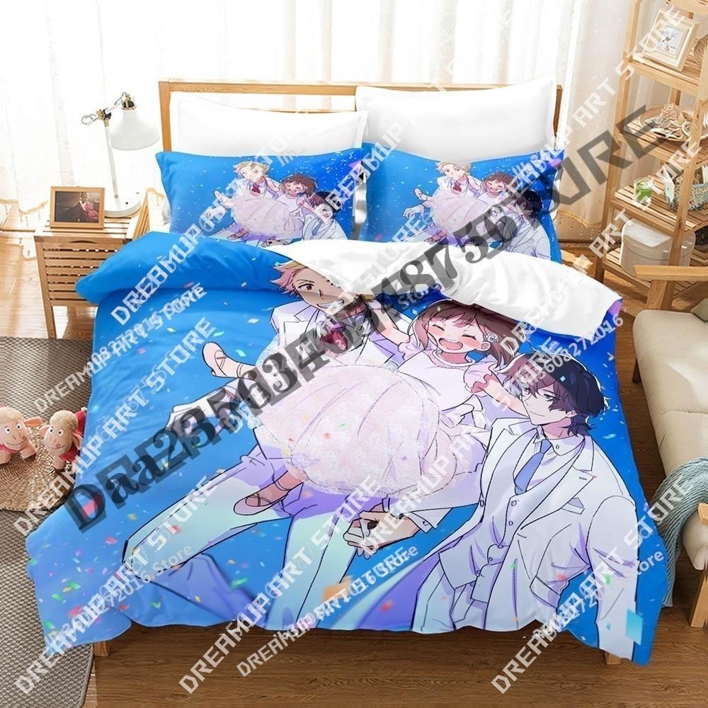 3D Print Buddy Daddies Bedding Set Single Twin Full Queen King Size Bed Set Adult Kid Bedroom Duvetcover Sets Kawaii Bed