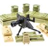 BrickBounty 180 Pieces Weapons Machine Guns Rifles Compatible with Major Brand Minifigures Military Bases Toys Soldiers WWII Modern SWAT Combat