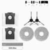Accessories for Dreame D20 Ultra Robot Vacuum Cleaner: Roller Brush, Side Brush, Filter, Mop Cloth, Dust Bag