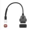 Honda to OBD 16-Pin Adapter Cable for Yamaha 3/4-Pin & 6-Pin Motorcycles