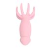 Electric Scalp Massager Reduce Stress Promote Circulation Rechargeable Head Massage Machine Pink