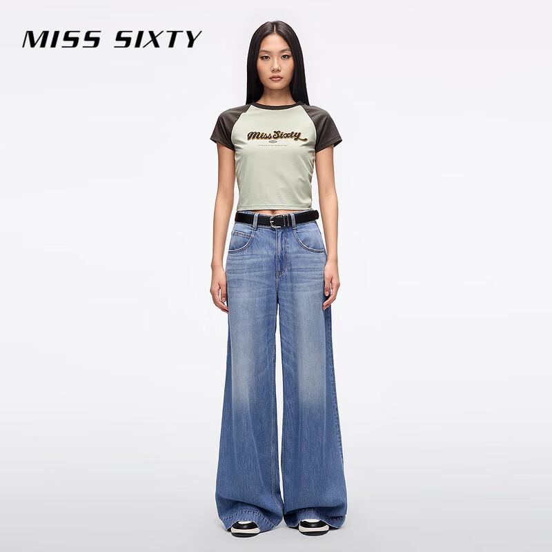 MISS SIXTY Women's 2025 Spring Wide-Leg Jeans