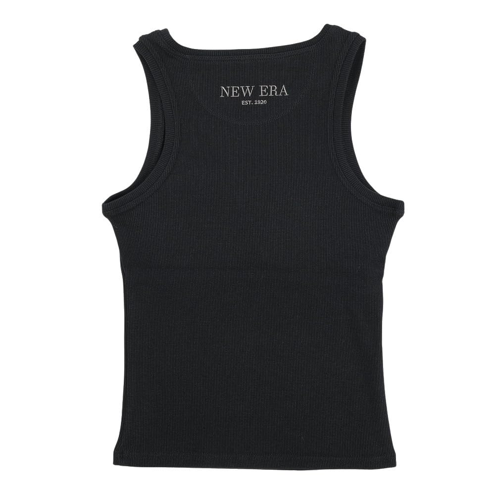 New Era WS Tank Sleeveless Size Black Women's Top, Black, Shirt, Small,