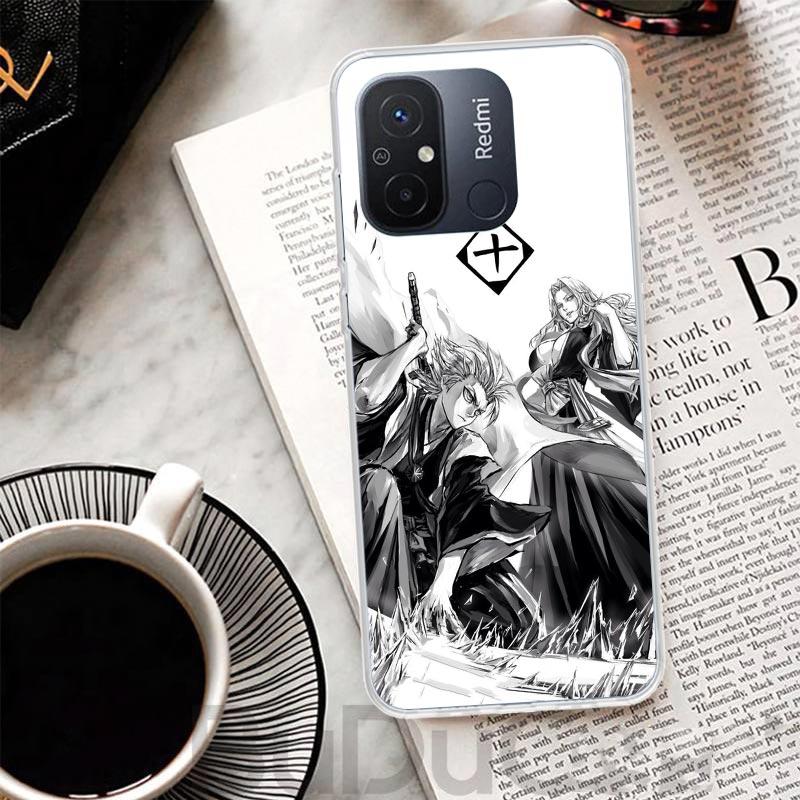 Hitsugaya Toushirou Bleach Cover For Xiaomi Redmi 14C 13 13C 12 12C 10 10C 9 9C 9T 9A Phone Case 10A 8A 8 7A 7 6A 6 Pro K70 K60