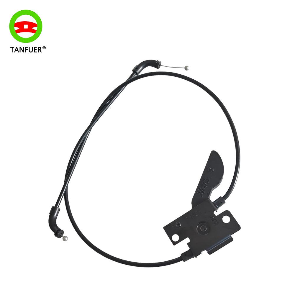 BMW F18 Engine Hood Release Cable, Black, #51237183765
