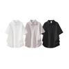 Men's Trendy 2026 Japanese Style Loose Solid Color Polo T-Shirt