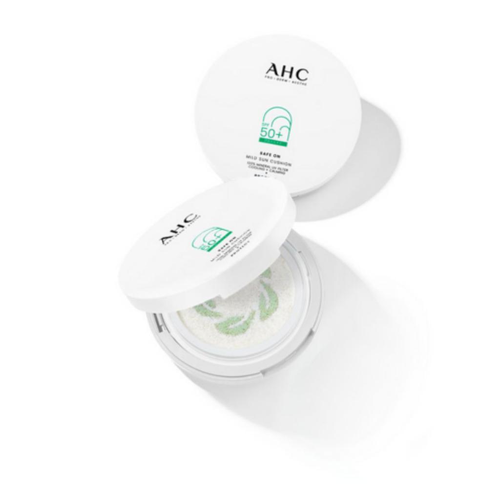AHC Safe On Mild Sun Cushion SPF50+ PA++++ UV Protection Sunscreen Cushion 25g