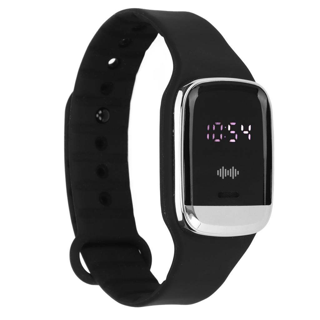 Mosquito Repellent Watch Bracelet Time Display Temperature Measurement Stylish Ultrasonic Mosquito Wristband Watch
