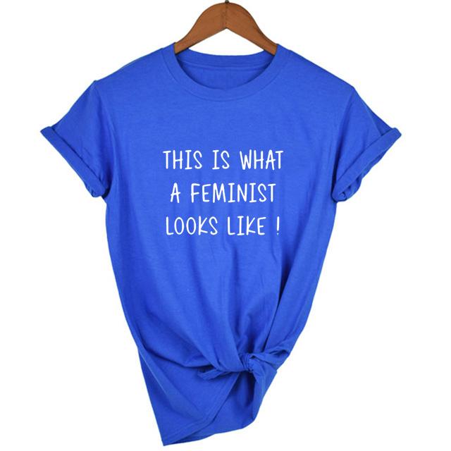 This Is What A Feminist T Shirt Looks Like Tumblr Quotes Shirt Summer Fashion Harajuku Ullzang
